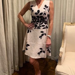 Karl Lagerfeld pink floral dress